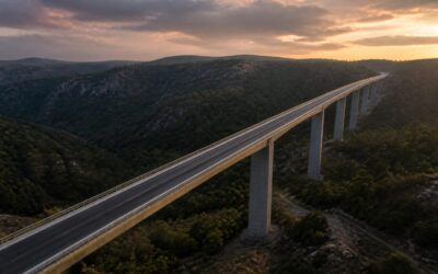 1,36 km pe A7 într-un singur pod. Ce arată noile imagini de pe lotul filmat de DRDP
