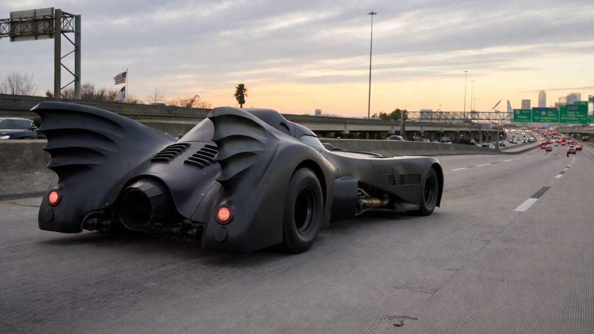 Un medic din Houston a construit un Batmobil de aproximativ 1.000 CP, legal pentru stradă 1 Un medic din Houston a construit un Batmobil de aproximativ 1.000 CP, legal pentru stradă