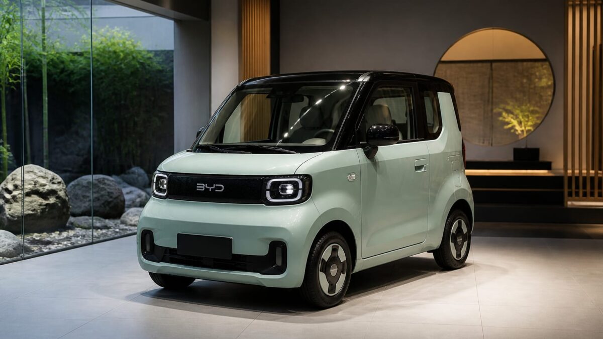 BYD intră în Japonia cu Racco, un mini-vehicul electric sub 2 milioane de yeni