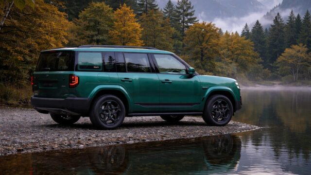 BYD Ti 7, un plug-in hybrid cu 7 locuri, este cu aproape 24.000 de lire sterline mai ieftin decât un Land Rover 16 BYD Ti 7, un plug-in hybrid cu 7 locuri, este cu aproape 24.000 de lire sterline mai ieftin decât un Land Rover