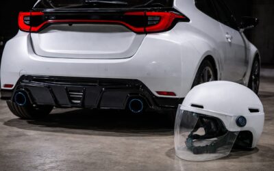 TOM’s, partenerul Toyota, a lansat o cască anti-urs de 14.800 de yeni