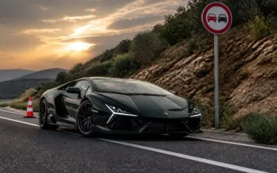 Șoferul unui Lamborghini Revuelto a rămas fără permis 180 de zile