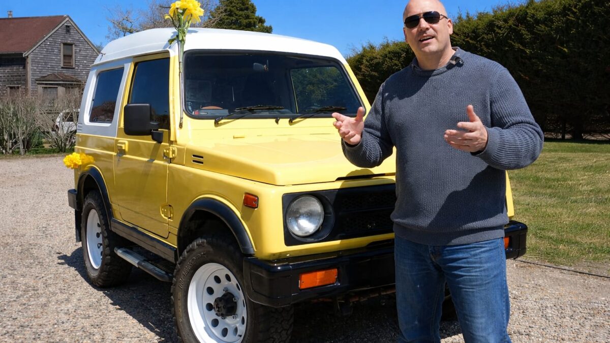 Un Suzuki Jimny din 1996 a fost electrificat în cinci zile cu sub 5.000 de dolari 1 Un Suzuki Jimny din 1996 a fost electrificat în cinci zile cu sub 5.000 de dolari