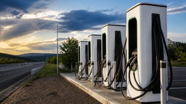 12 stații noi cu până la 500 kW intră pe autostrăzi în Pennsylvania și New York