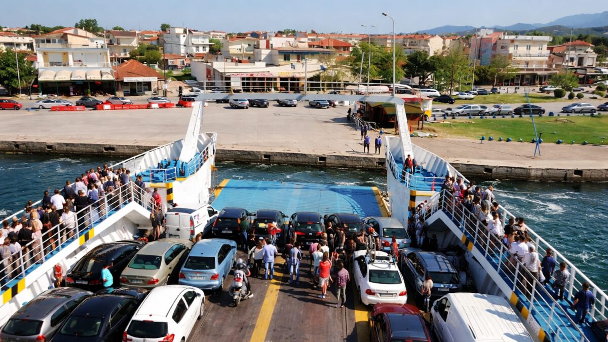 40% baterie sau refuz la îmbarcare. Regula din Grecia care schimbă drumul cu mașina spre Thassos 1 40% baterie sau refuz la îmbarcare. Regula din Grecia care schimbă drumul cu mașina spre Thassos