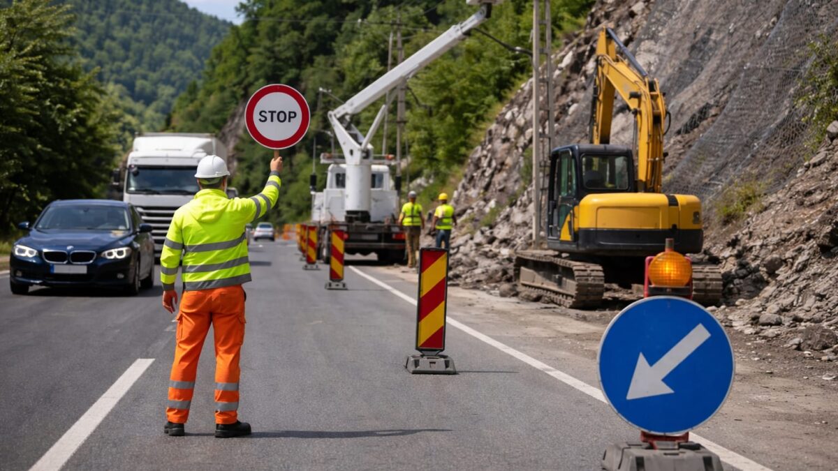 Restricții de vară pe Valea Oltului și A1 mută traficul