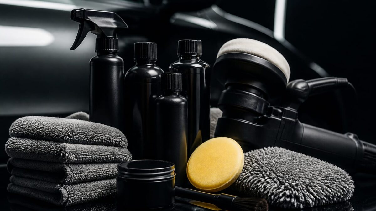 Produse de detailing auto esențiale pentru mașina ta strălucitoare