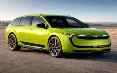 Skoda Octavia electrică promite peste 700 km WLTP. Ce păstrează break-ul de familie la interior