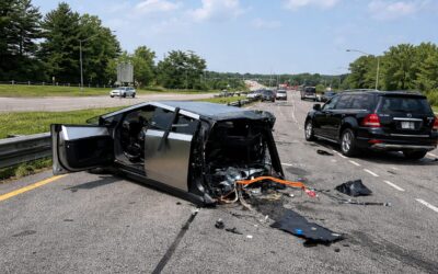 10 vehicule, 10 răniți, un Cybertruck rupt în două. A cedat caroseria, dar ce s-a întâmplat cu oamenii dinăuntru