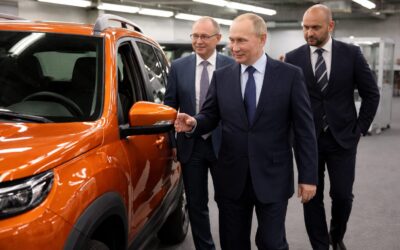 Vânzările de mașini noi din Rusia au scăzut cu 16,2% într-o săptămână