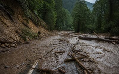 DN1, blocat de o viitură la Breaza-Nistorești pe 20 iulie