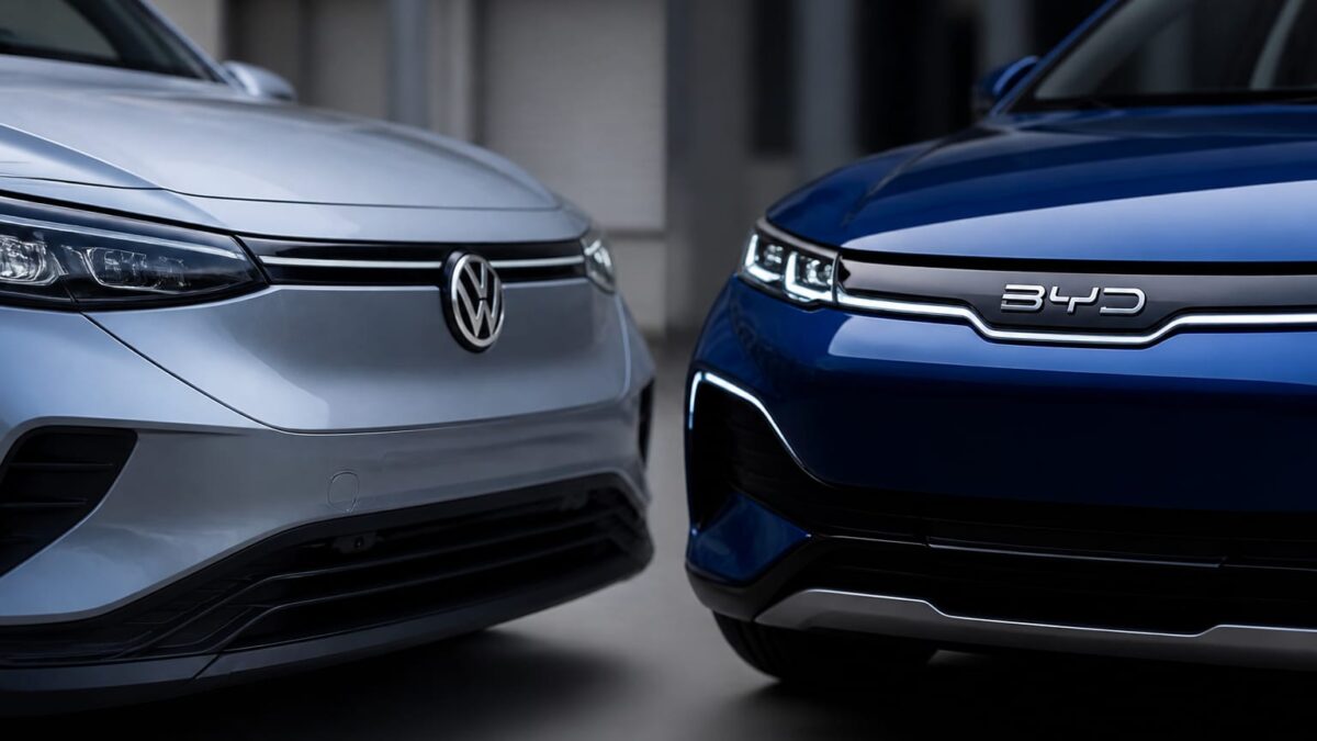 Volkswagen ar putea cumpăra BYD. Ce ar schimba o astfel de mutare pe piața europeană a vehiculelor electrice? 1 Volkswagen ar putea cumpăra BYD. Ce ar schimba o astfel de mutare pe piața europeană a vehiculelor electrice?