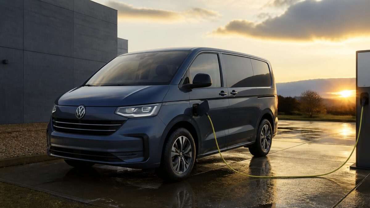 55 de kilometri electrici și 230 CP pe o utilitară de firmă. Are sens noul Transporter eHybrid la 48.934 de euro? 1 55 de kilometri electrici și 230 CP pe o utilitară de firmă. Are sens noul Transporter eHybrid la 48.934 de euro?