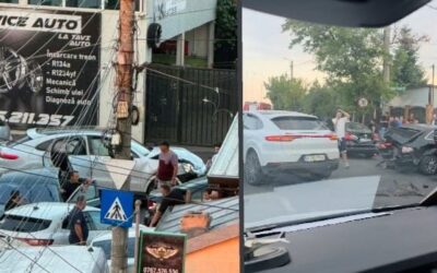 Un adolescent de 17 ani fără permis a rănit patru oameni în București