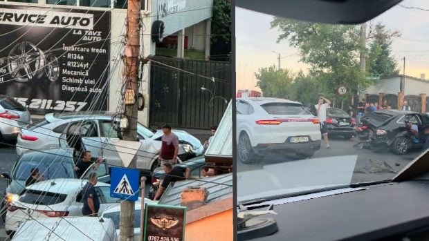 Un adolescent de 17 ani fără permis a rănit patru oameni în București