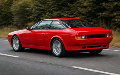 Un Aston Martin V8 Vantage Zagato din 1990, cu doar 600 de mile, a ieșit la vânzare