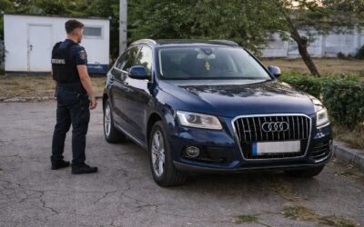 Un șofer de 32 de ani a rămas fără SUV în trafic
