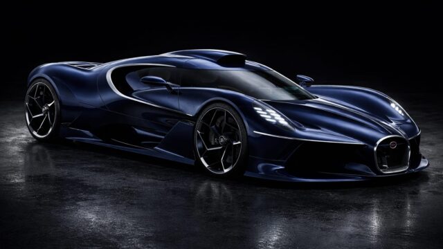 Bugatti Destrier, un unicat cu W16, devine cel mai jos model al mărcii