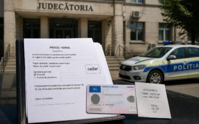 Ai primit o amendă de radar și riști suspendarea permisului? Ai 15 zile să contești la judecătoria din raza locului contravenției
