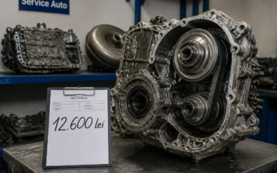 Cutiile automate CVT pot costa 12.600 lei când cedează. Află cât plătești pentru DSG și convertizor la rulaj mare
