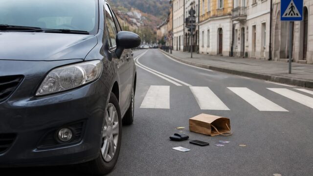 Un polițist-vlogger cu 140.000 de urmăritori arată reflexul care poate agrava totul. De ce frânarea este prima opțiune