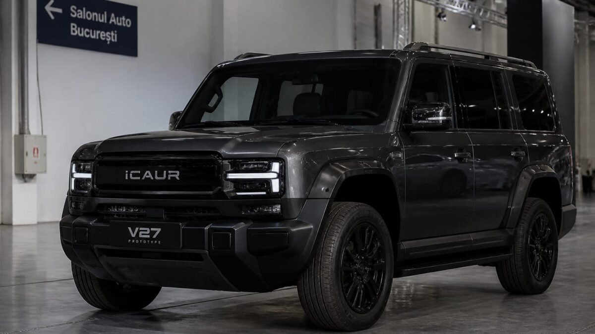1.000 km autonomie și 449 CP pentru iCAUR V27, SUV-ul de 5 metri cu care Chery intră în România