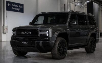 1.000 km autonomie și 449 CP pentru iCAUR V27, SUV-ul de 5 metri cu care Chery intră în România