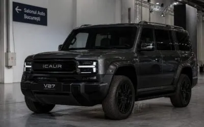 1.000 km autonomie și 449 CP pentru iCAUR V27, SUV-ul de 5 metri cu care Chery intră în România