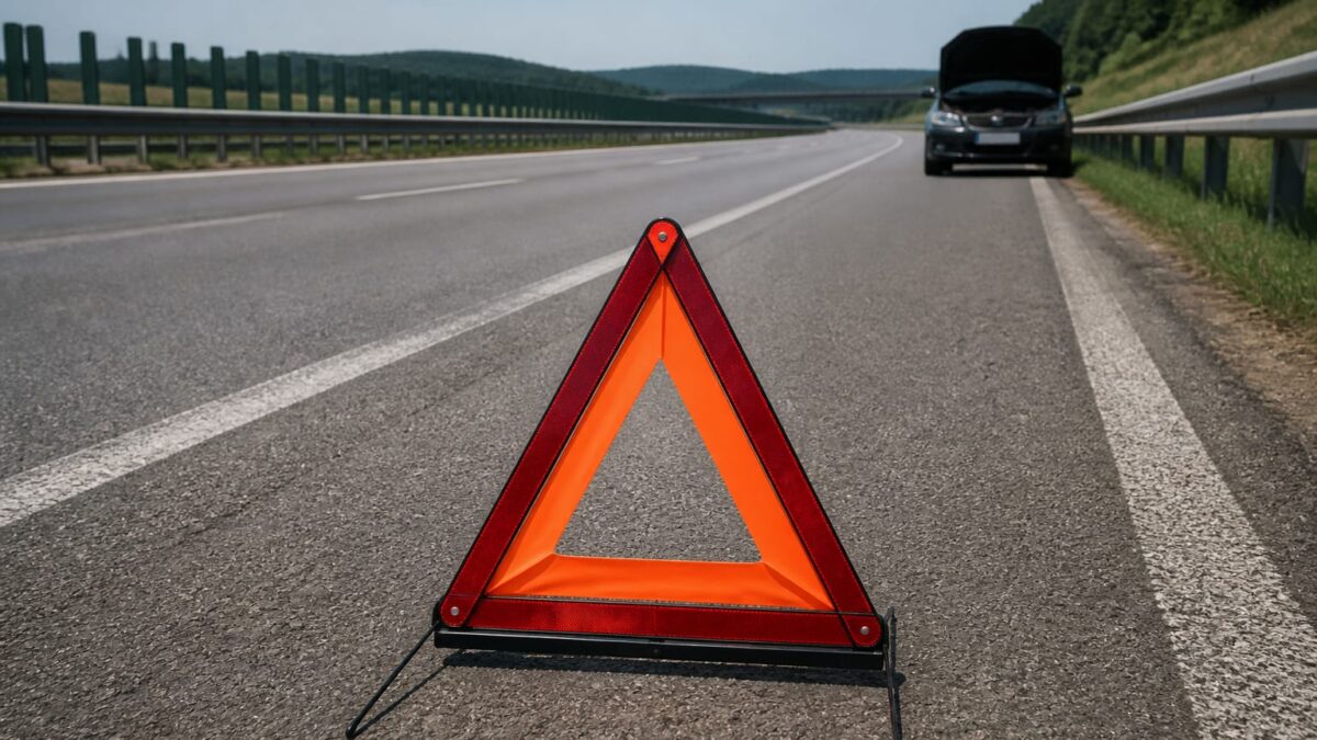 Mașina se strică pe autostradă, iar nota de plată pentru tractare poate ajunge la 1.500 RON