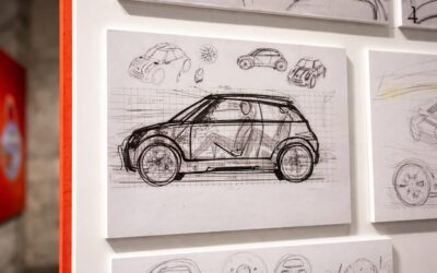 La Bucharest Design Festival s-au văzut schițe nepublicate ale primului MINI
