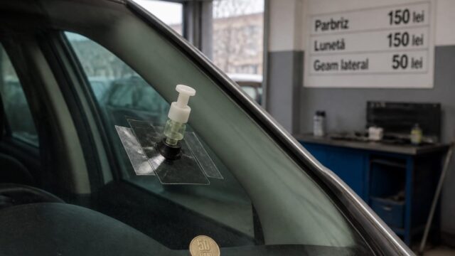 O ciobitură de 2,5 cm la parbriz se repară cu 50-150 lei. Evitați costurile de 400-600 euro pentru înlocuire