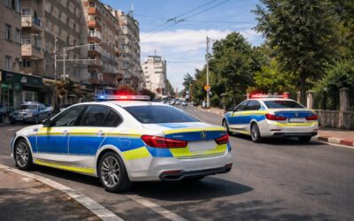 Șofer amendat după ce a claxonat Poliția. Un fost agent arată cum înregistrarea video schimbă complet