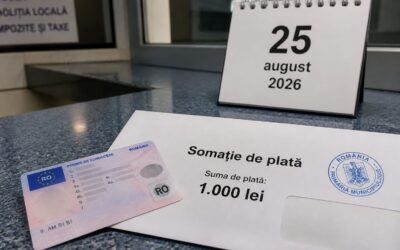 1.000 de lei neachitați înseamnă 20 de zile fără permis din 25 august 2026. Cum funcționează noua regulă