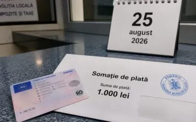 1.000 de lei neachitați înseamnă 20 de zile fără permis din 25 august 2026. Cum funcționează noua regulă