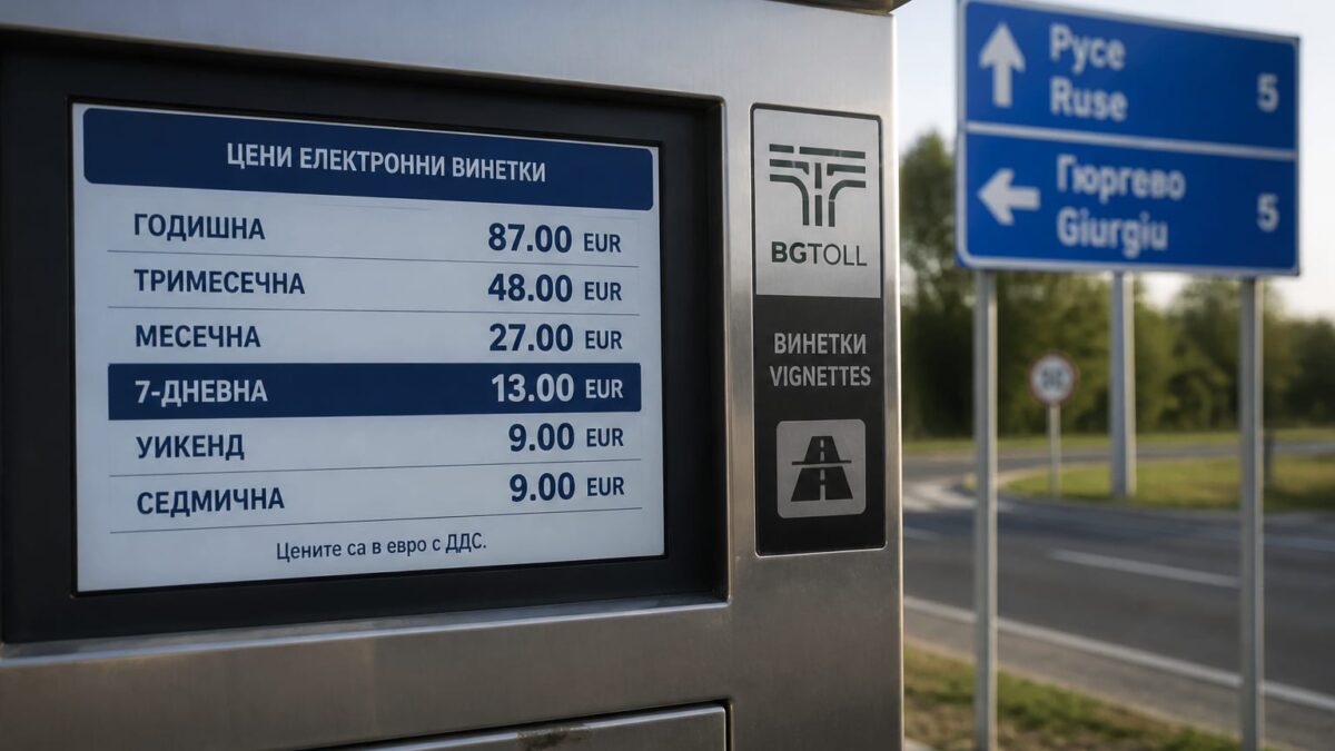 Vinieta în Bulgaria se scumpește cu 30% din august 2026. Trei sisteme diferite de taxare complică drumul spre vacanță