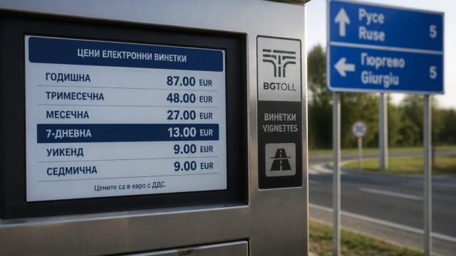 Vinieta în Bulgaria se scumpește cu 30% din august 2026. Trei sisteme diferite de taxare complică drumul spre vacanță 5 Vinieta în Bulgaria se scumpește cu 30% din august 2026. Trei sisteme diferite de taxare complică drumul spre vacanță