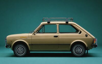 Fiat 127 Rustica, mașina fără siglă Lamborghini care a ajutat marca să supraviețuiască după falimentul din 1978