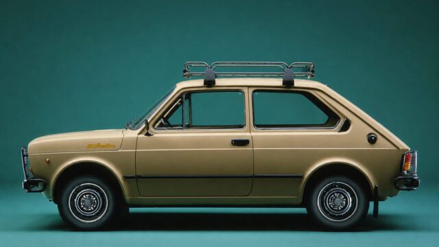 Fiat 127 Rustica, mașina fără siglă Lamborghini care a ajutat marca să supraviețuiască după falimentul din 1978