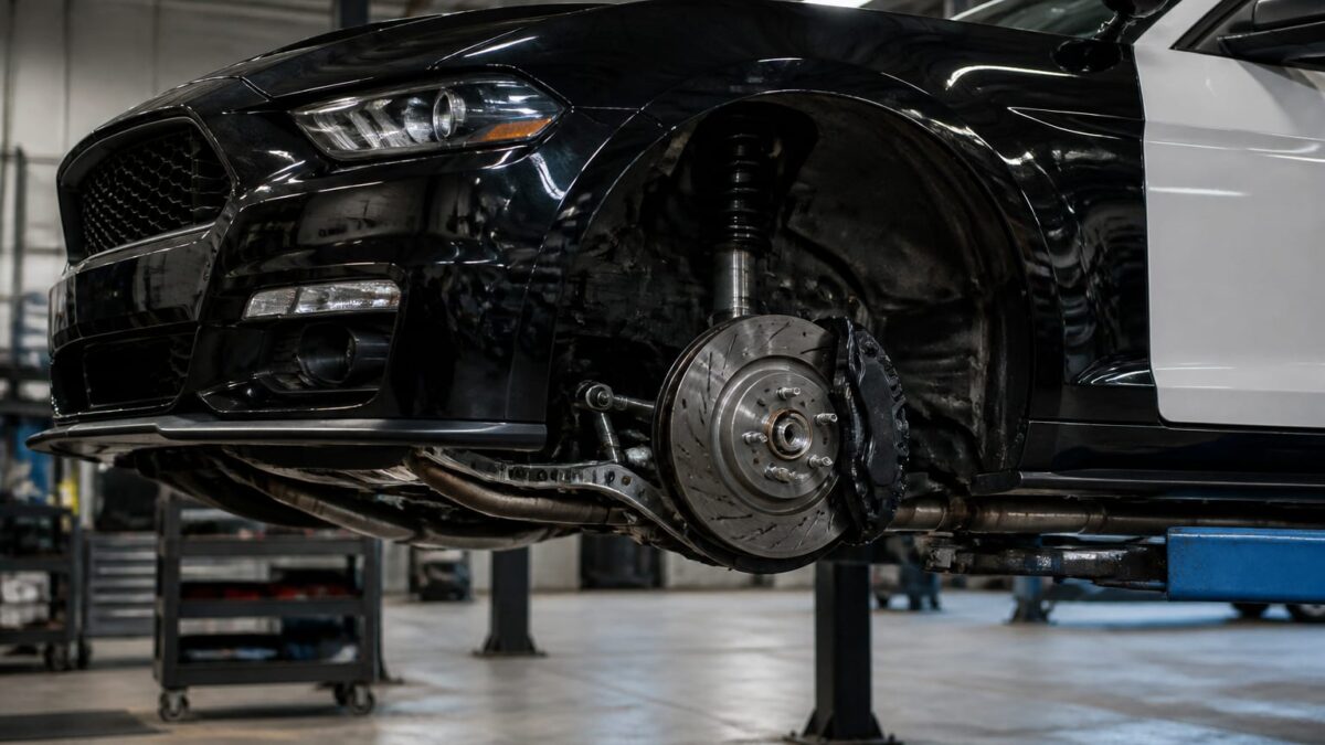 Steeda a transformat un Ford Mustang de poliție pentru urmăriri, cu accent pe frânare și control