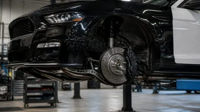 Steeda a transformat un Ford Mustang de poliție pentru urmăriri, cu accent pe frânare și control