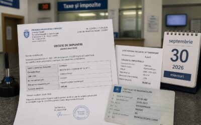 Șoferii mai au de achitat 50% din impozitul auto până la 30 septembrie, iar calculul include acum și norma Euro