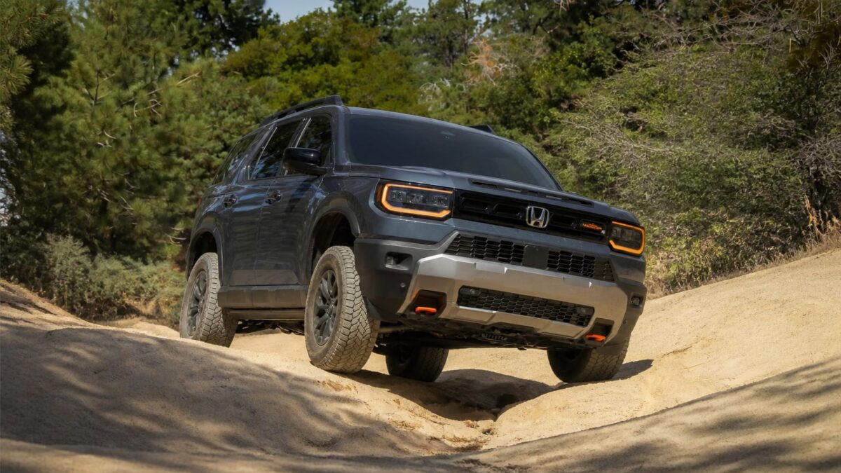 Honda ridică Passport TrailSport 2027 la 9,65 inch gardă la sol. Versiunile Passport obișnuite rămân neschimbate 1 Honda ridică Passport TrailSport 2027 la 9,65 inch gardă la sol. Versiunile Passport obișnuite rămân neschimbate