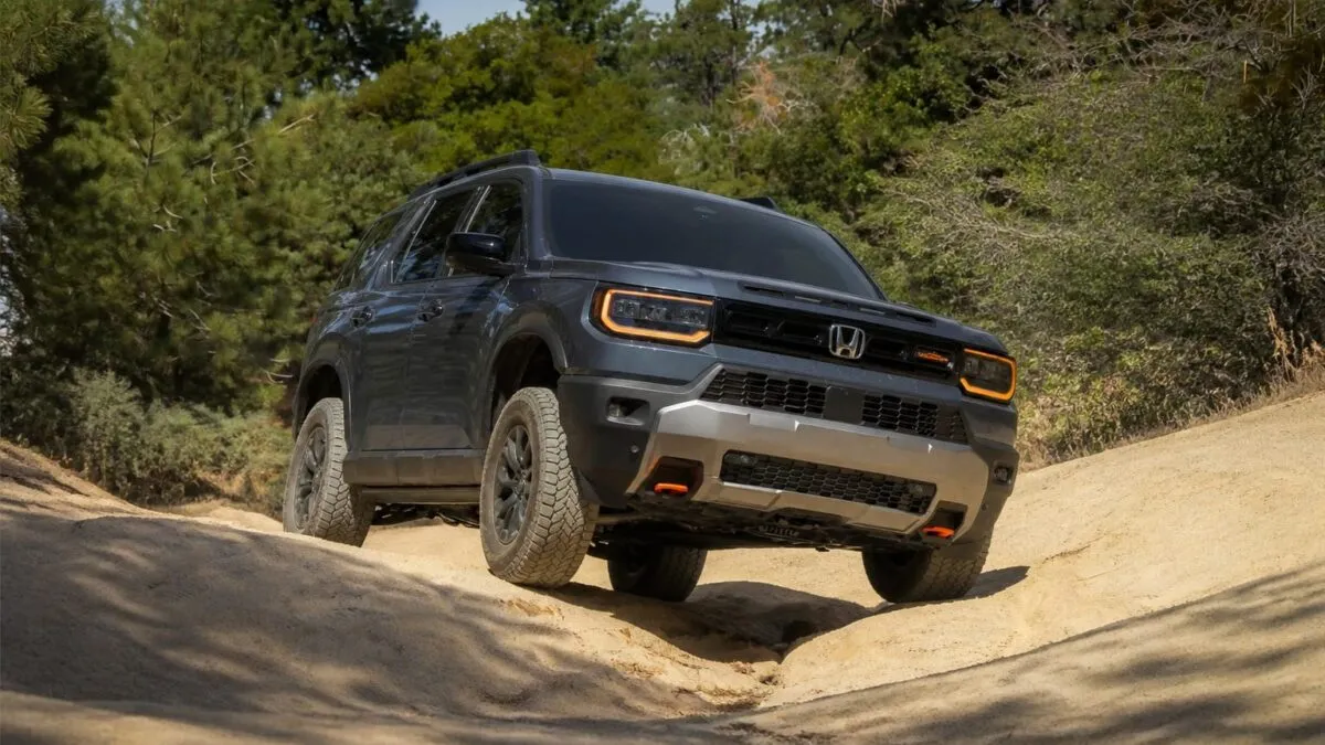 Honda ridică Passport TrailSport 2027 la 9,65 inch gardă la sol. Versiunile Passport obișnuite rămân neschimbate 1 Honda ridică Passport TrailSport 2027 la 9,65 inch gardă la sol. Versiunile Passport obișnuite rămân neschimbate