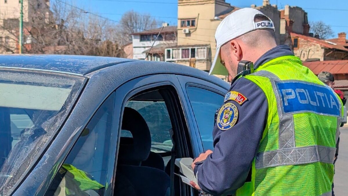 204 permise au fost reținute pentru viteză duminică, în cadrul controalelor Poliției