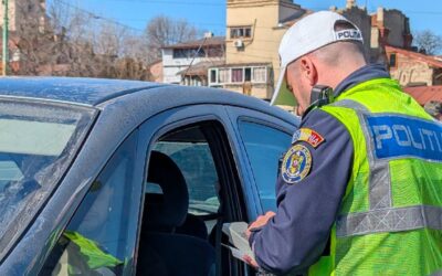 204 permise au fost reținute pentru viteză duminică, în cadrul controalelor Poliției