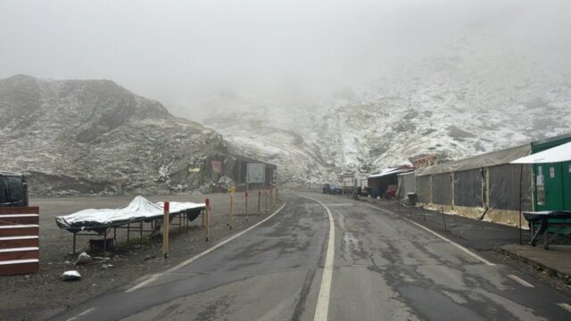 A nins pe Transfăgărășan în noaptea de 21 spre 22 septembrie. Recomandarea DRDP Brașov pentru șoferi