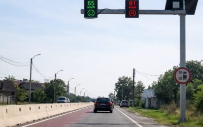 CNAIR a montat 138 de sisteme fixe care afișează viteza șoferilor. Ce fac acestea pe drum și ce nu fac