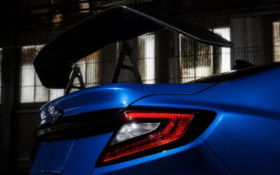 Subaru prezintă pe 27 septembrie ediții limitate WRX și BRZ. Teaserul arată un WRX tS cu aripă mare