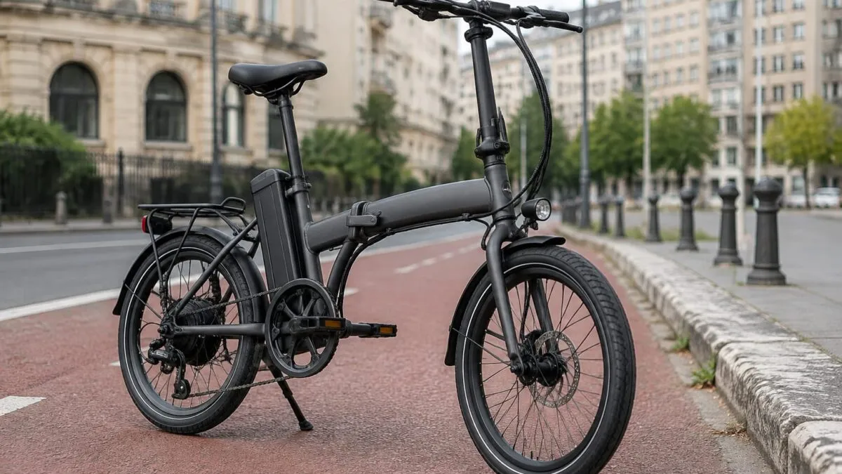 Bicicleta electrică pliabilă pentru navetă poate fi folosită fără permis dacă respectă condițiile de asistare 1 Bicicleta electrică pliabilă pentru navetă poate fi folosită fără permis dacă respectă condițiile de asistare