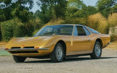 Bizzarrini GT America cu 5.452 km intră la licitație și ar putea ajunge la 500.000 de dolari